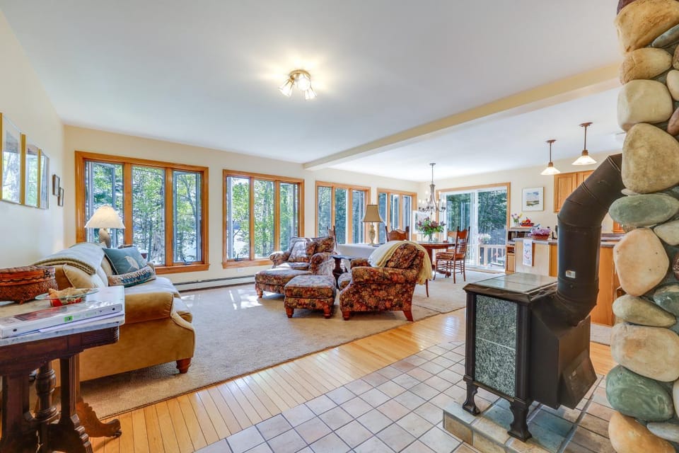 Serene Steuben Home w/ Scenic Ocean Views! House in Steuben