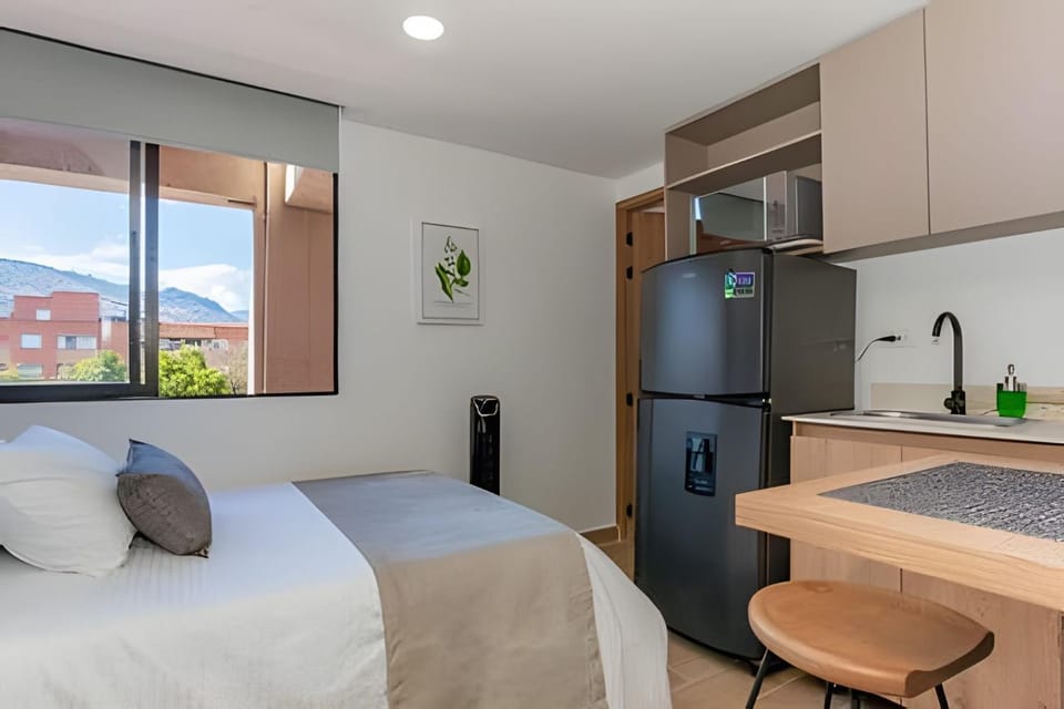 Kitchen or kitchenette, Photo of the whole room, Bedroom