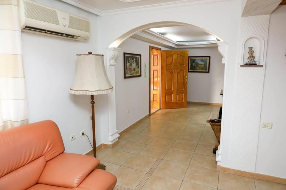 Living room, air conditioner