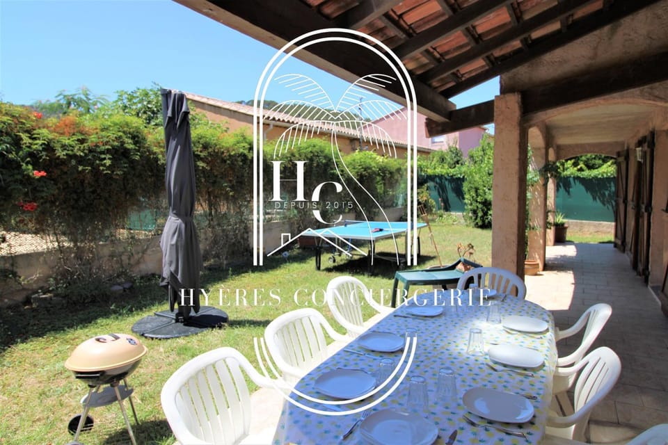 Villa 4 Chambres Jardin Jacuzzi Hyères PK CLIM By HC Villa in Hyères