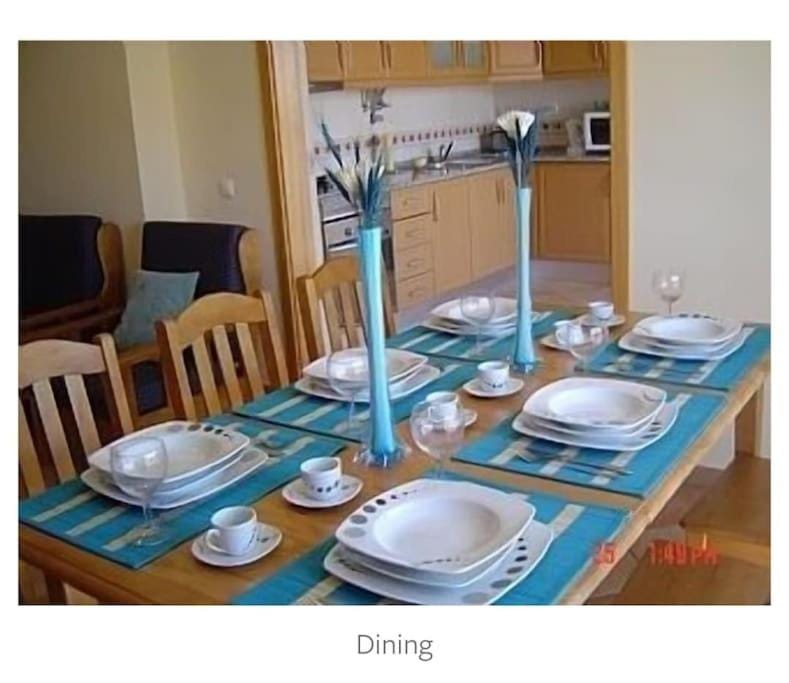 Food and drinks, Dining area