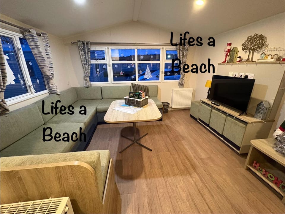 Lifes a Beach on Presthaven Sands House in Llanasa