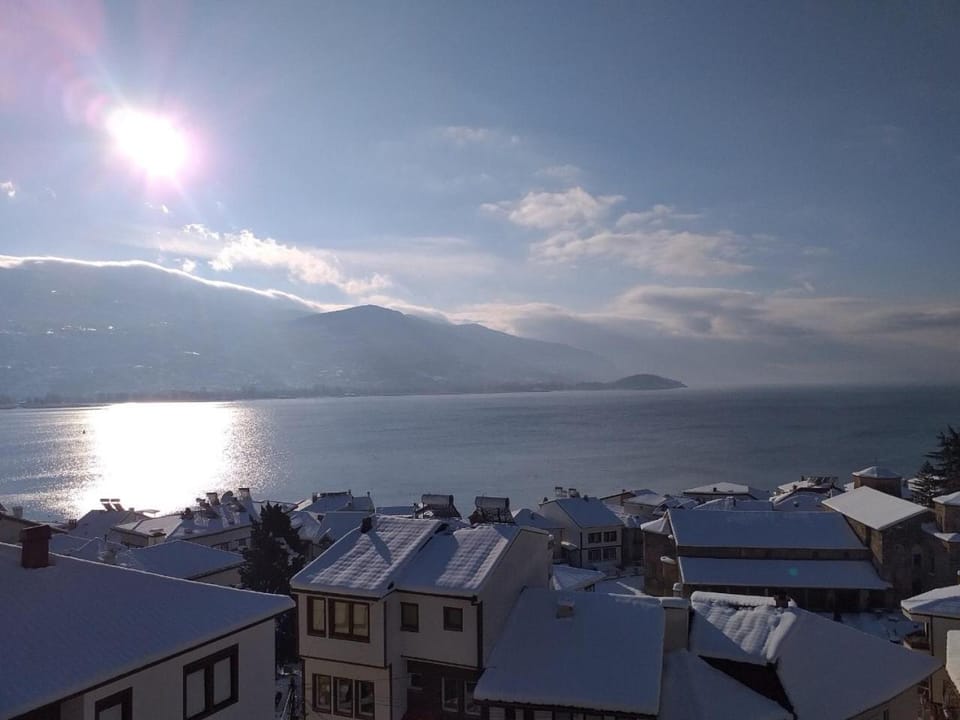 Nearby landmark, Winter, Lake view, Mountain view