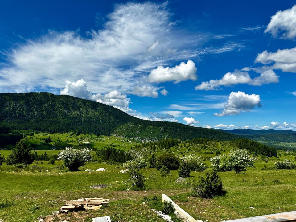 Nearby landmark, Spring, Day, Natural landscape, Garden, Mountain view