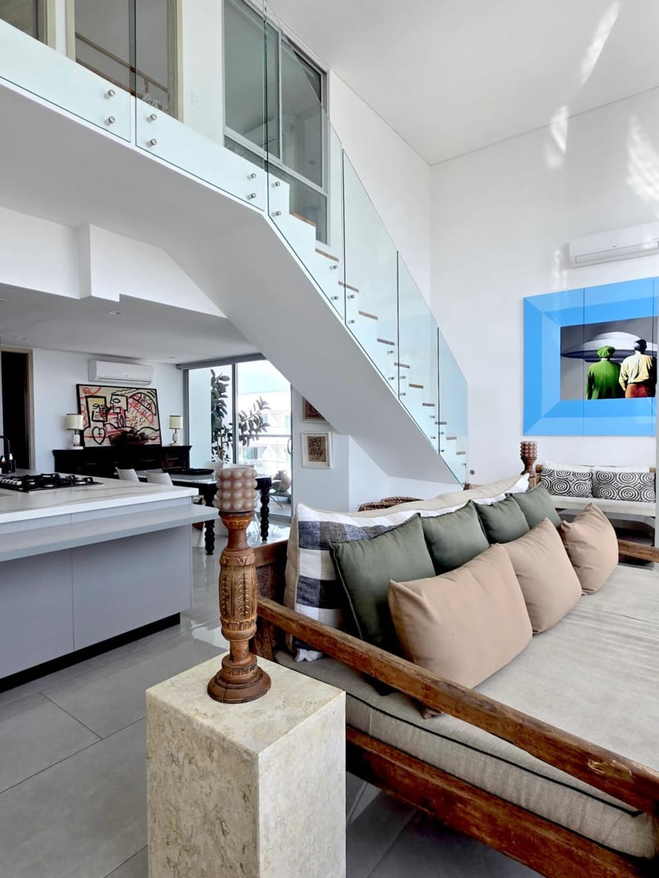 Duplex con Encanto Vista al Mar y Centro Historico Apartment in Cartagena