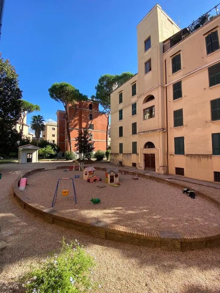 Property building, Garden
