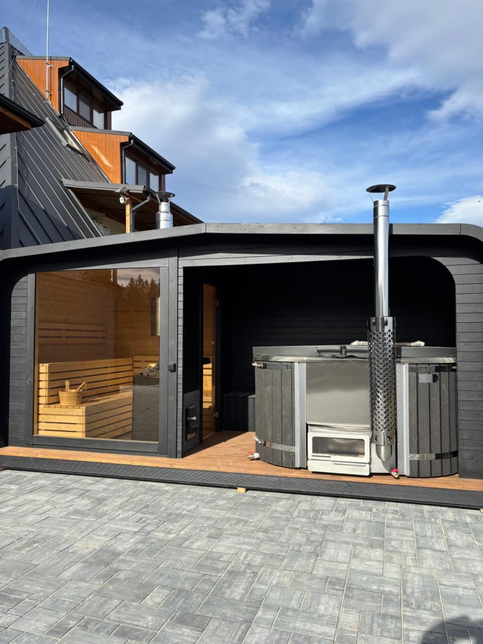 Hot Tub, Sauna, Sauna, Spa and wellness centre/facilities