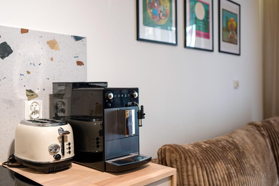 Coffee/tea facilities, Kitchen or kitchenette, toaster