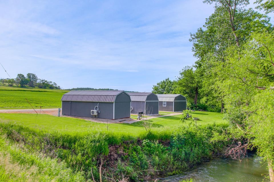 Montezuma Cabin Rental w/ Fire Pit & Grill Access! Cabin in Iowa