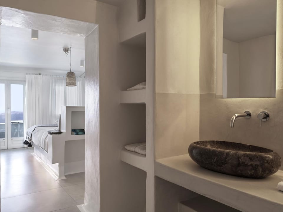 Bathroom, Photo of the whole room, Sea view