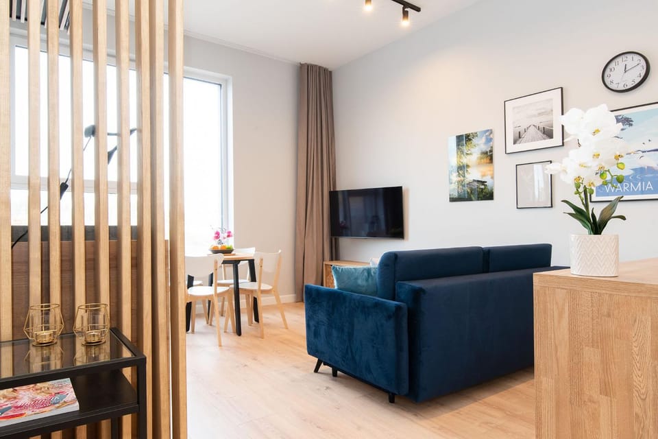 Apartament UKIEL PARK 3 przy Plaży Miejskiej - free parking,FV Apartment in Poland