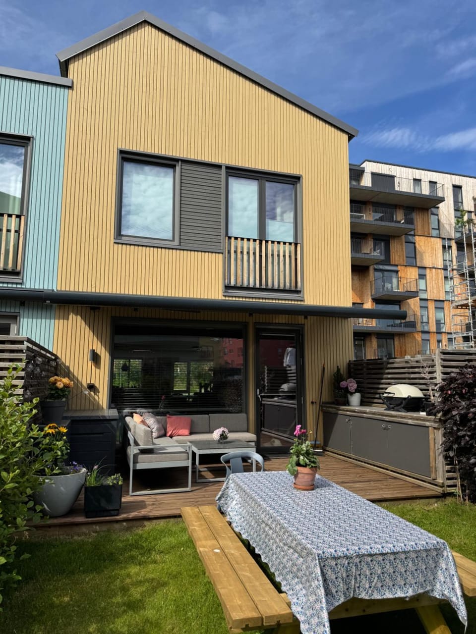 Patio, Garden, Balcony/Terrace, Seating area, Garden view