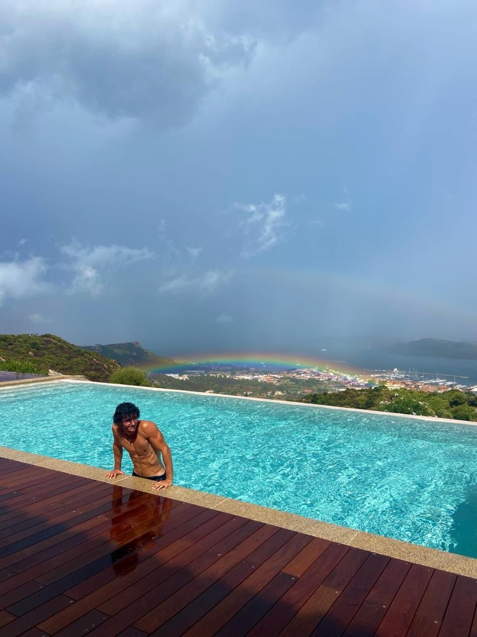 Shower, Toilet, Bathroom, Garden view, Mountain view, Swimming pool
