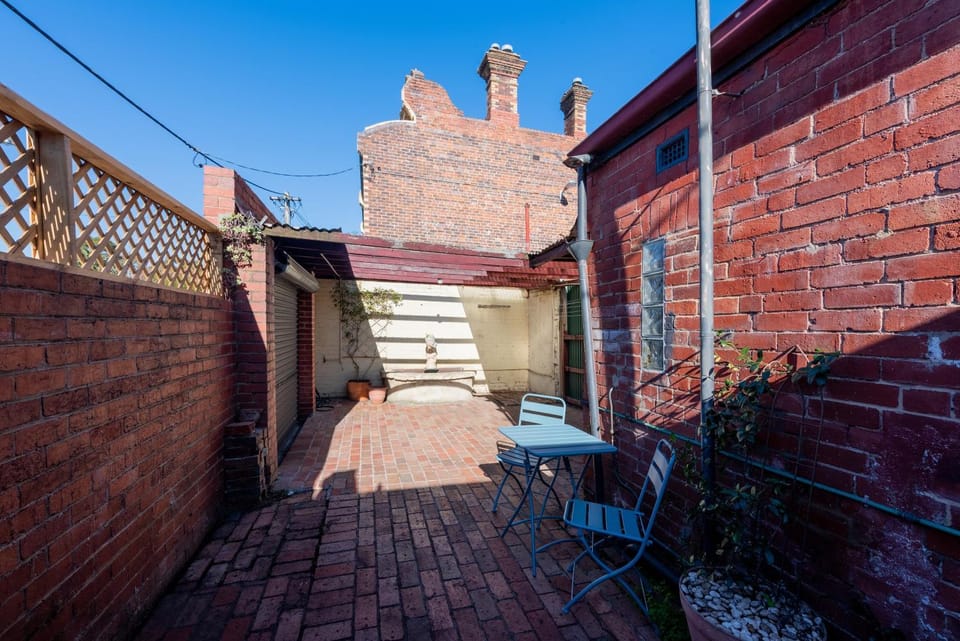 Property building, Patio