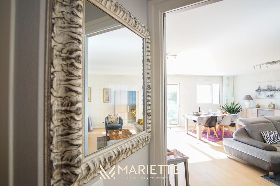 -DALIA- Appartement centre-ville-terasse-parking Apartment in Concarneau