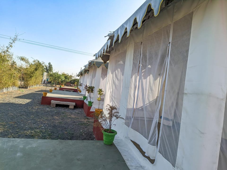 Property building, Garden view