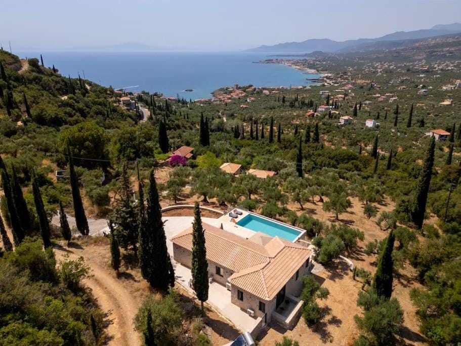 Nearby landmark, Day, Natural landscape, Bird's eye view, Mountain view, Pool view, Sea view, Swimming pool