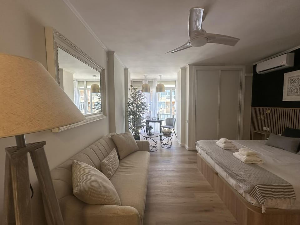 Bed, TV and multimedia, Photo of the whole room, Seating area, wardrobe, air conditioner