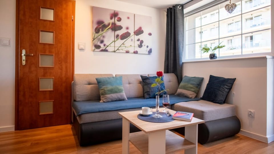 Living room, Seating area, City view
