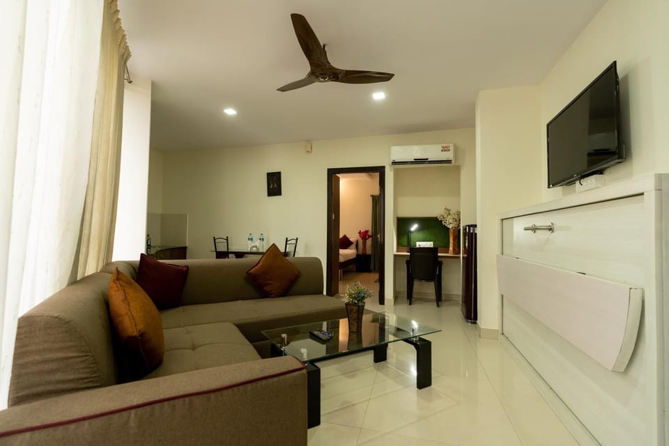 TV and multimedia, Living room, Seating area, air conditioner