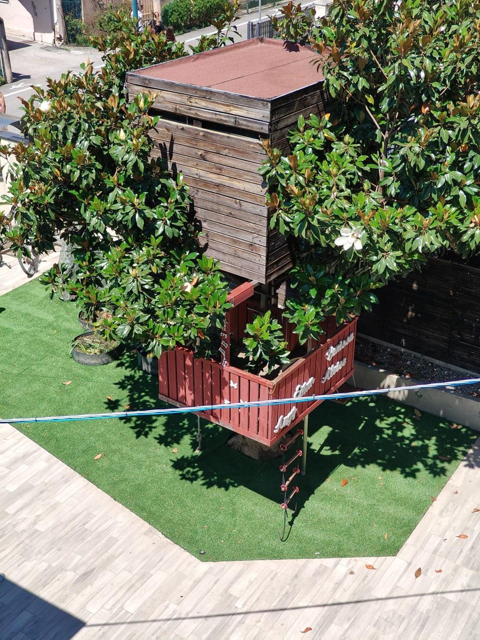 Property building, Day, Children play ground, Garden, Garden view