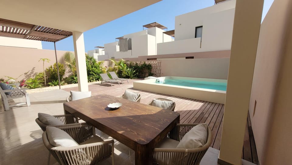 Vila Cristina Alojamento, Praia Estoril, Boa Vista House in Cape Verde