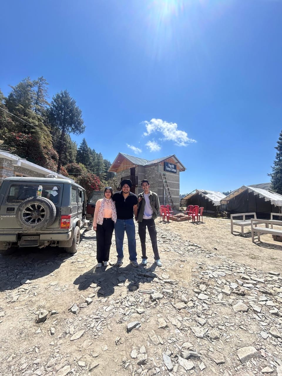 Parashar lake Fogg hill Resort Hotel in Himachal Pradesh