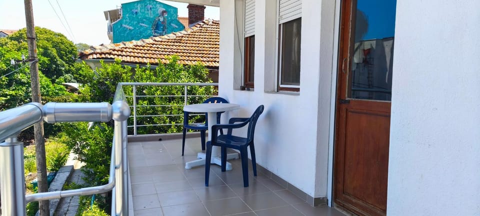 Property building, Patio, Day, View (from property/room), Balcony/Terrace