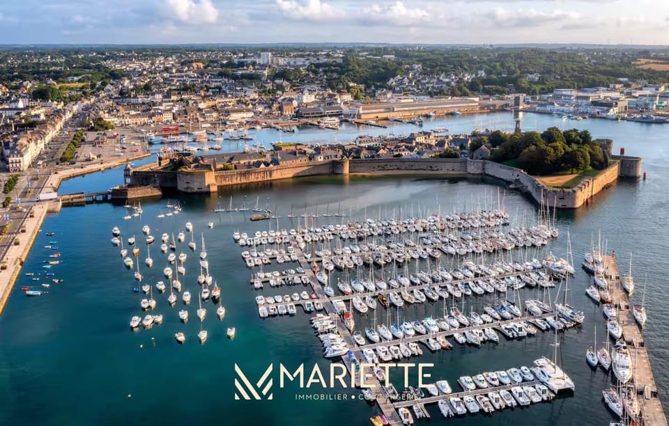 -Palerme- Spacieux appartement proche bord de mer Apartment in Concarneau