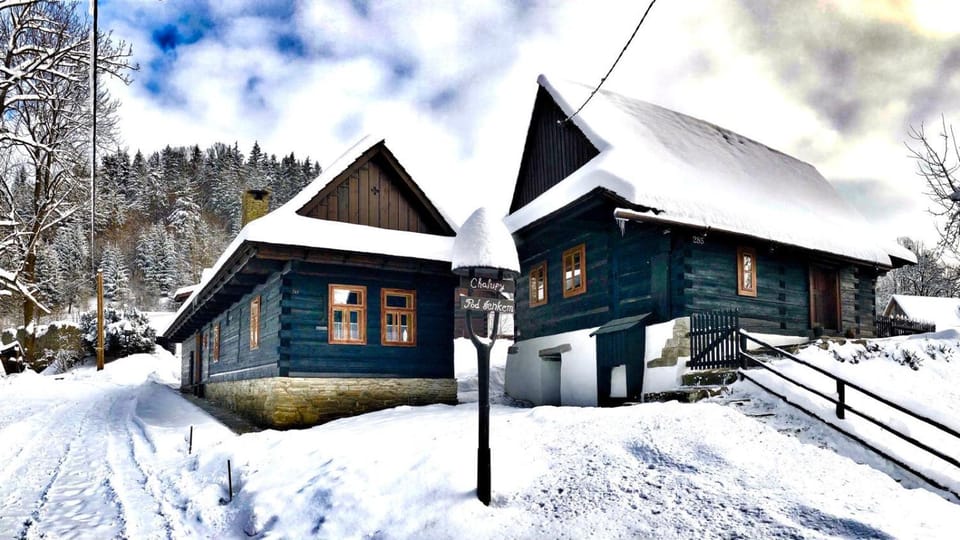 Property building, Day, Natural landscape, Winter