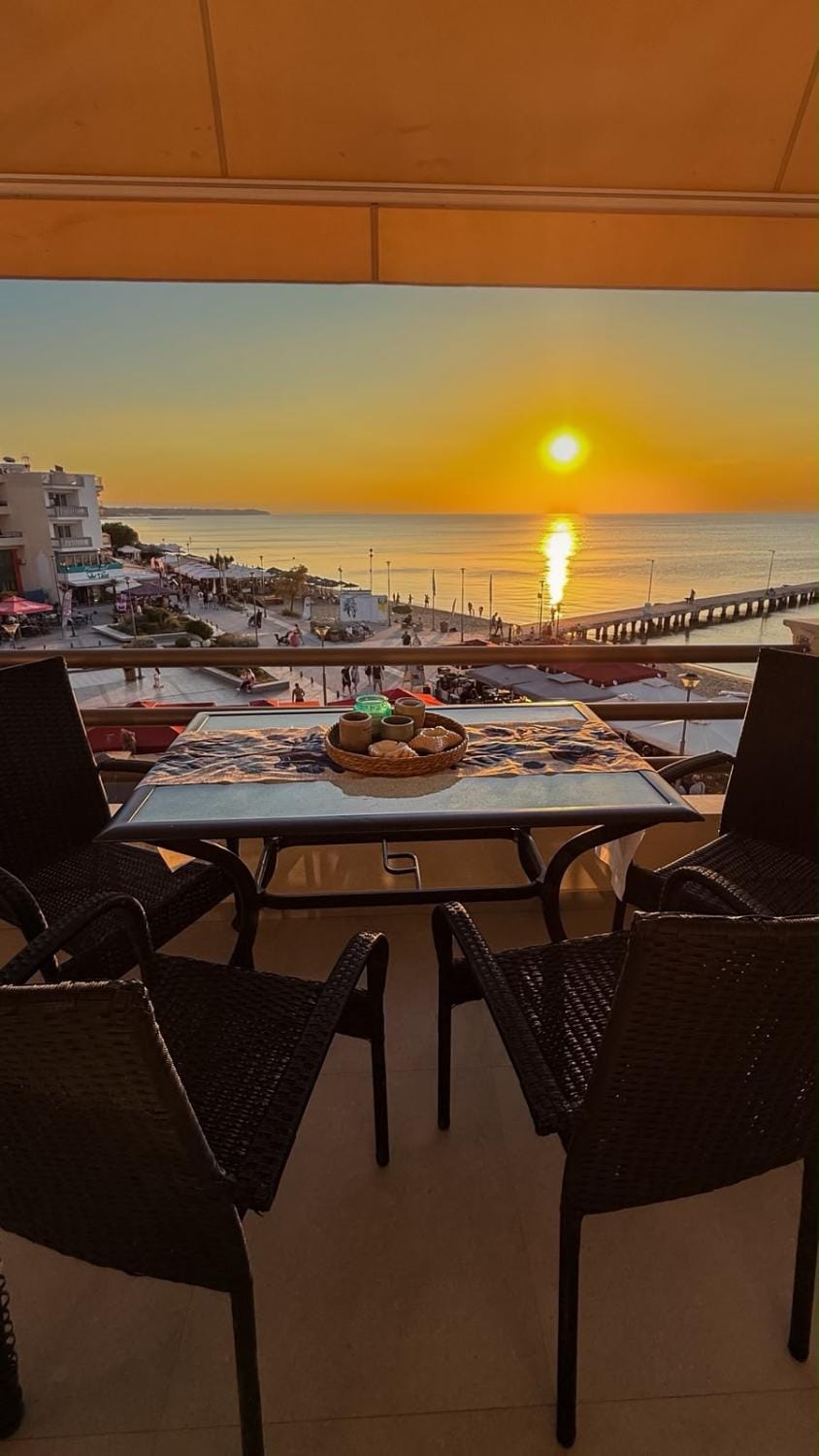 Sea view, Sunset