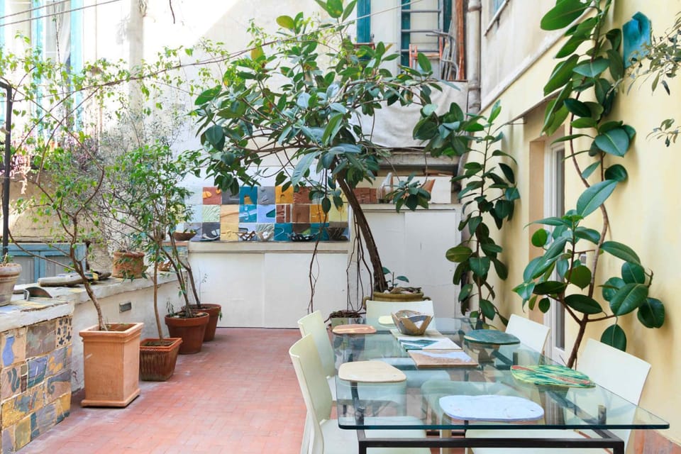 Patio, Balcony/Terrace, Garden view
