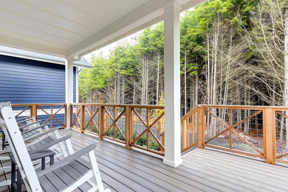 Patio, Spring, Day, Natural landscape, View (from property/room), Balcony/Terrace