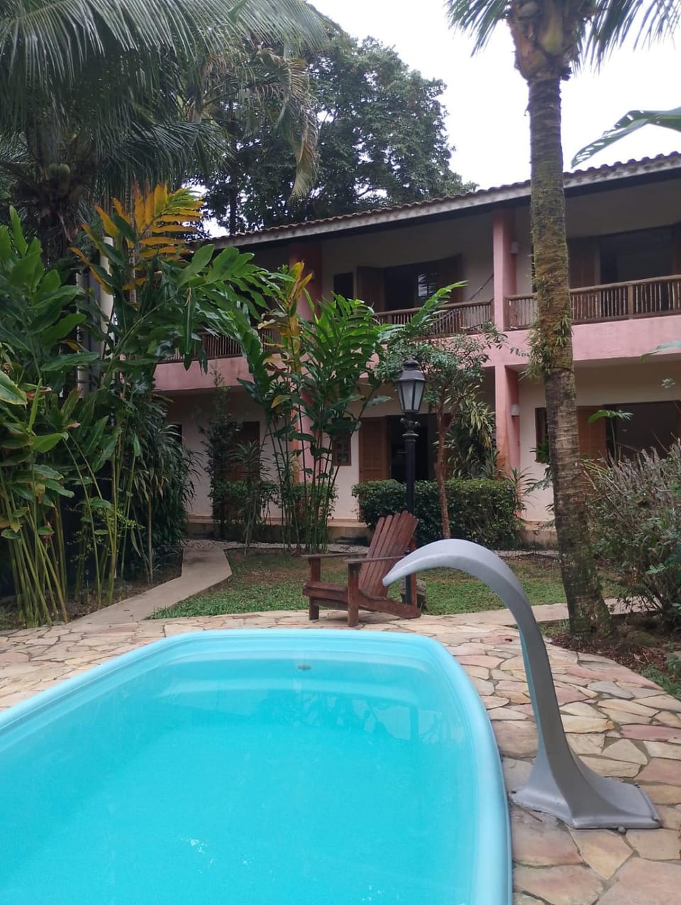 Property building, Patio, Day, Garden, Garden view, Pool view, Swimming pool