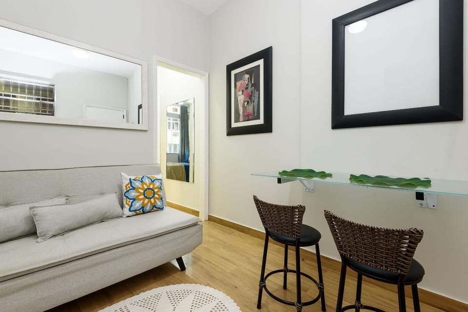 Complete studio 200m from the beach | NSC 1085/711 Apartment in Rio de Janeiro