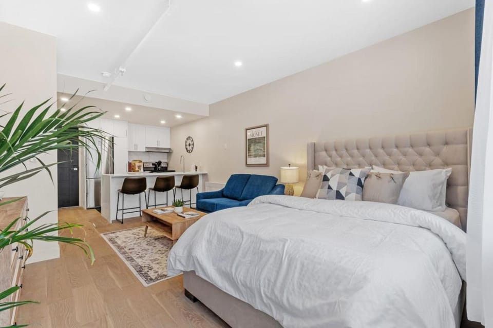 DownTown Studio with Balcony Apartment in Laval