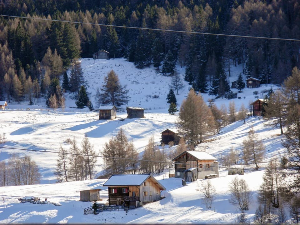 Winter, Mountain view
