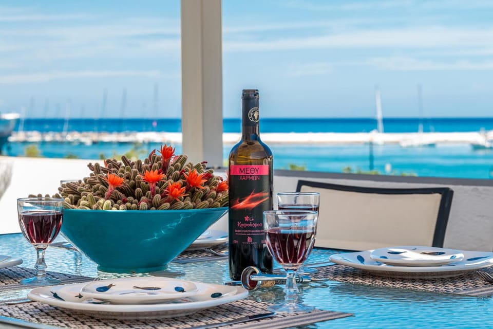 Natural landscape, Dining area, Sea view