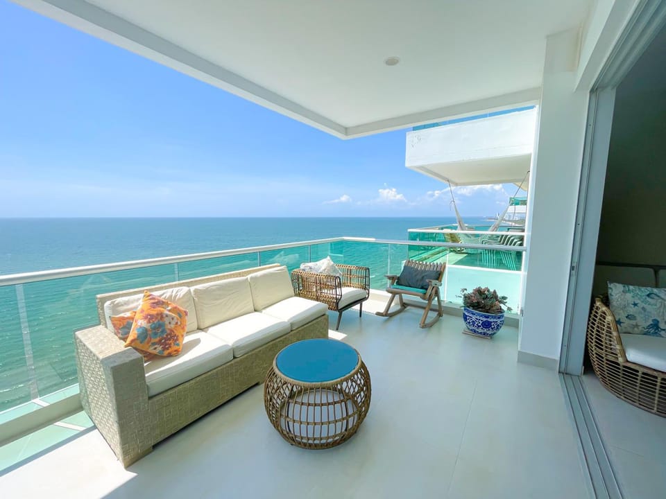 Magico Apartaemento Frente al Mar 4 Habitaciones E92 Apartment in Sagoc
