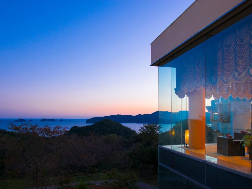 Natural landscape, View (from property/room), Sea view, Sunset