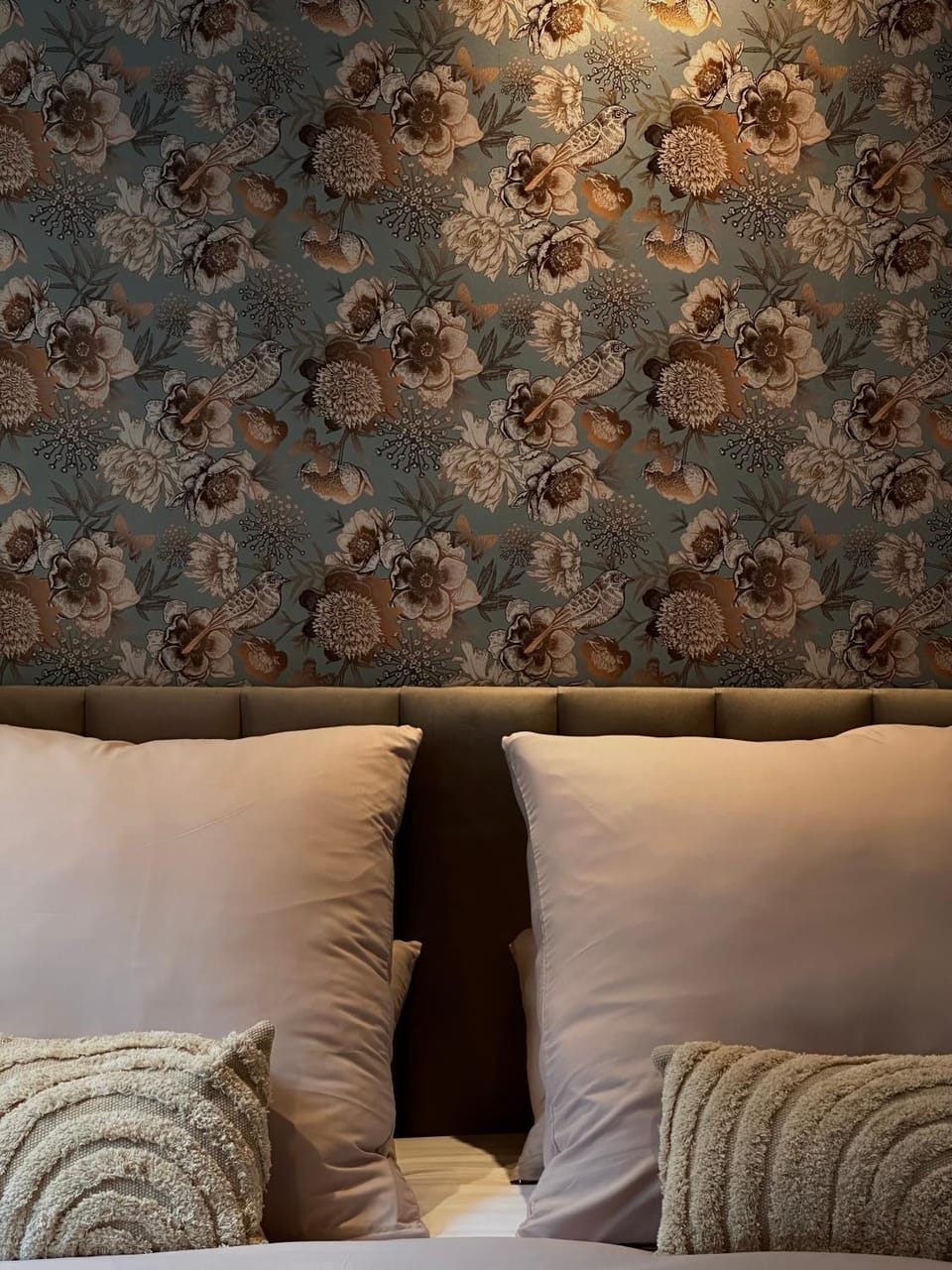 Bed, Decorative detail, Bedroom