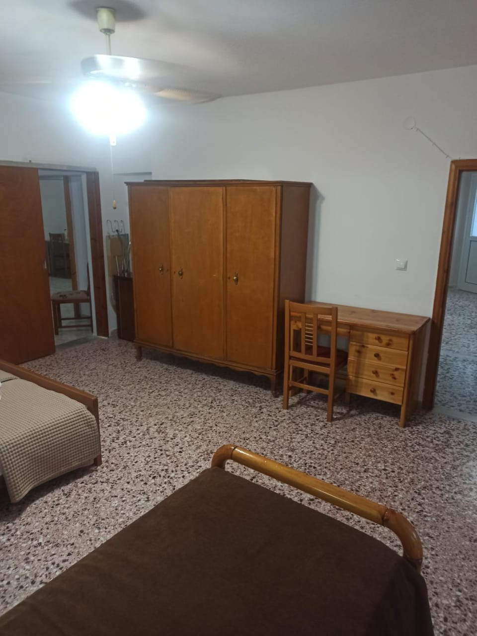 Bed, Photo of the whole room, Bedroom, wardrobe