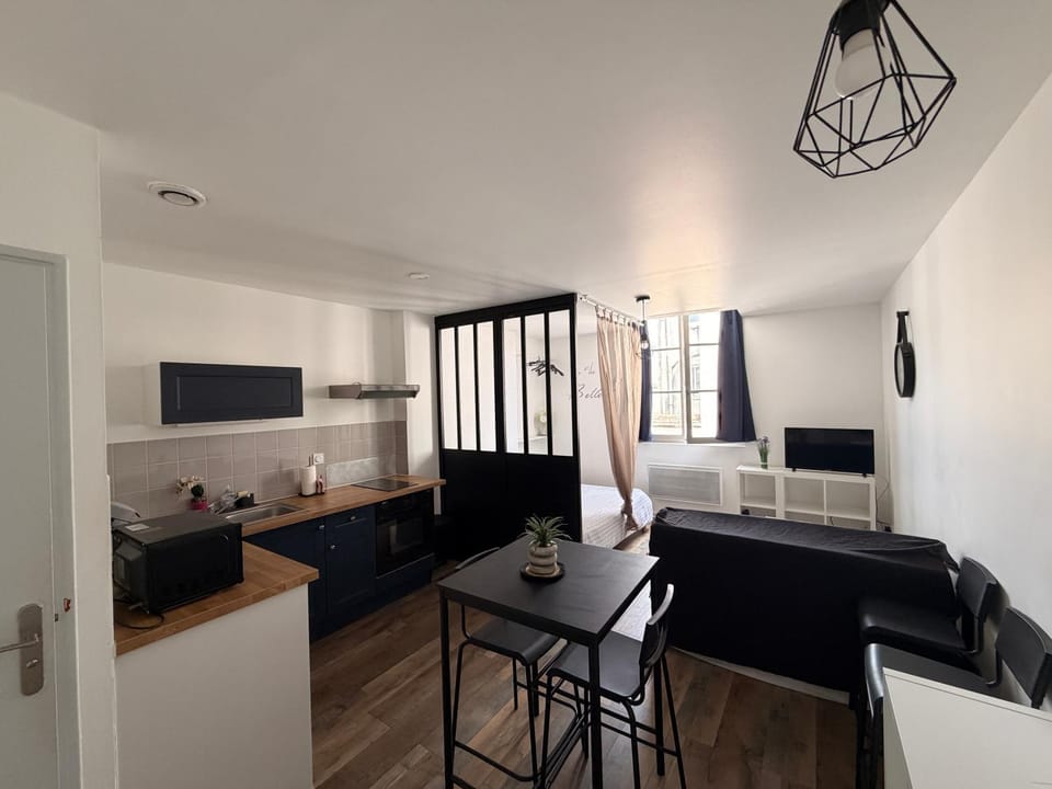 Grand studio 1er étage au calme centre ville proximité Cathédrale Apartment in Orléans