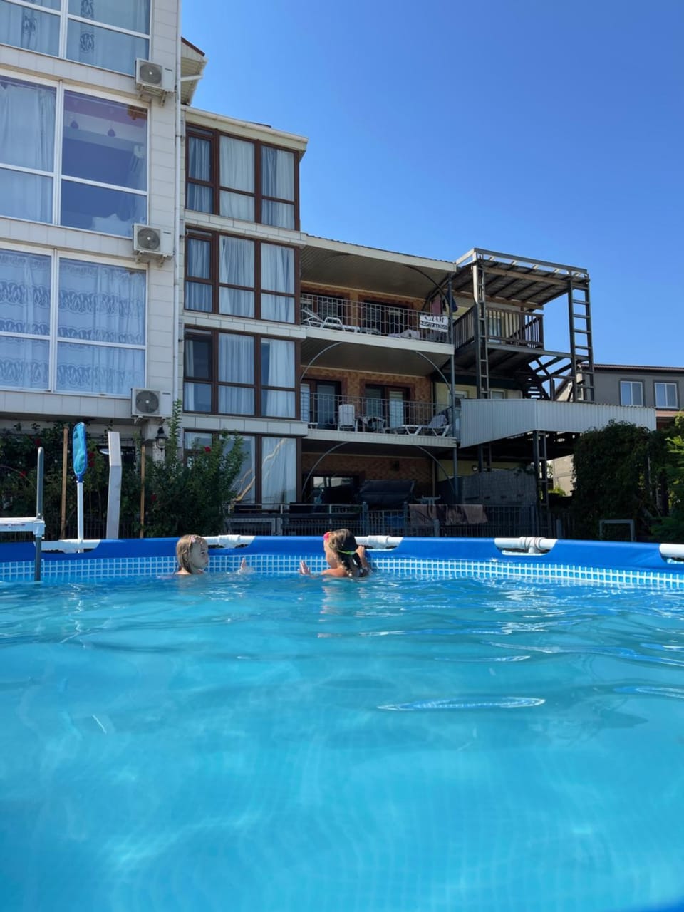 Pool view, Swimming pool