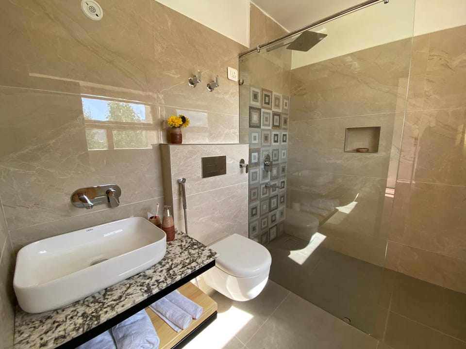 Shower, Toilet, Bathroom, towels