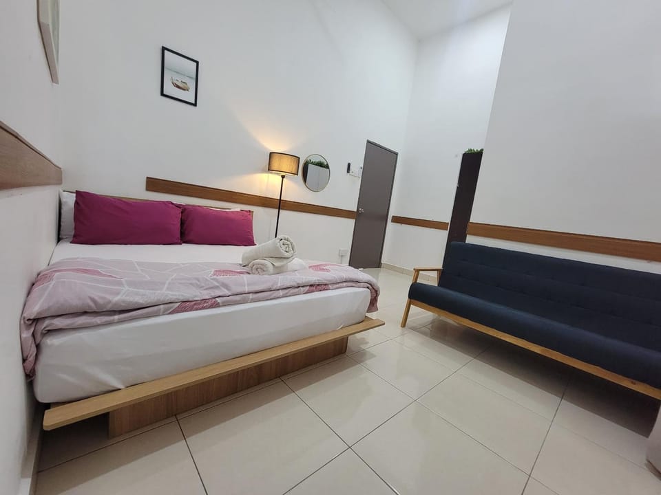 Bedroom, air conditioner