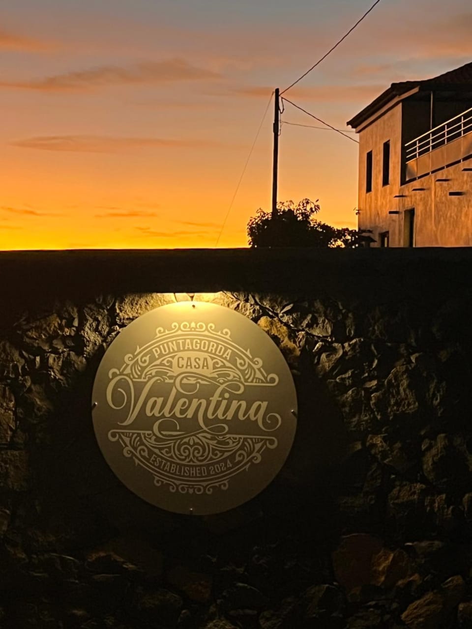 Property logo or sign, Logo/Certificate/Sign, Street view, Sunset