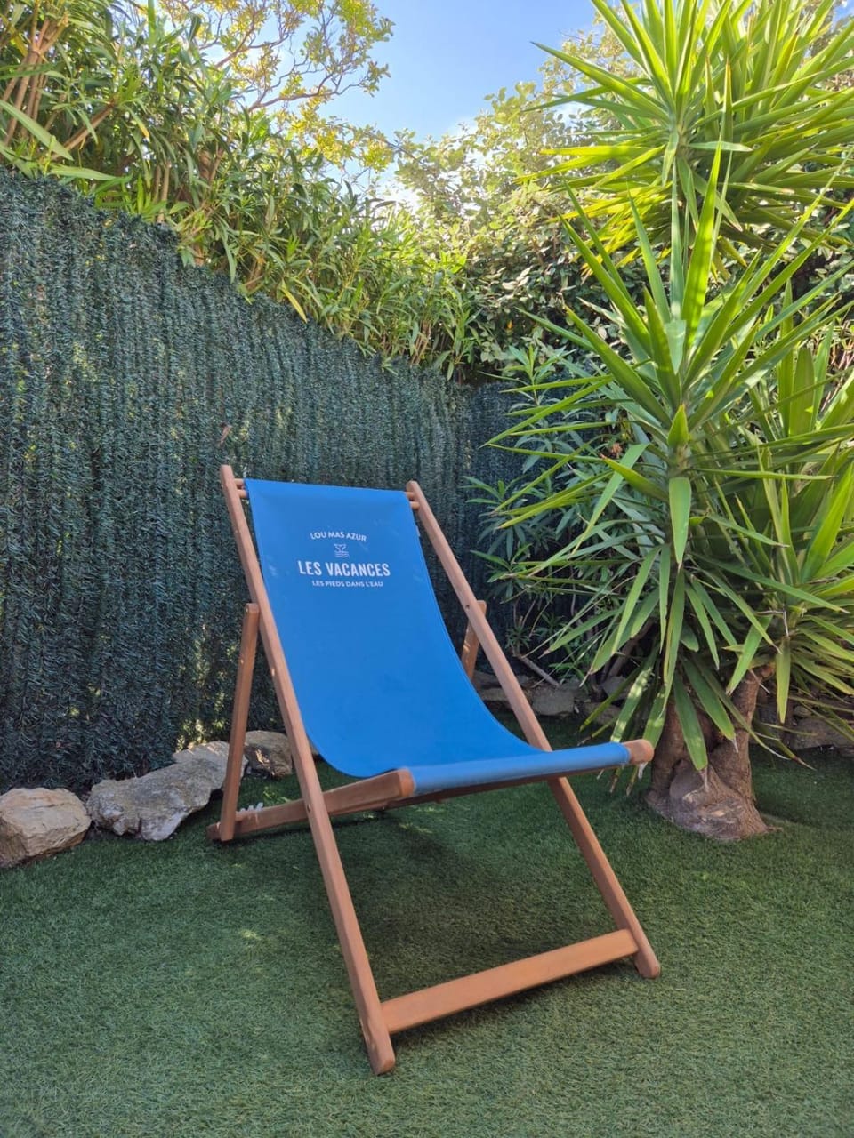 Garden view, sunbed