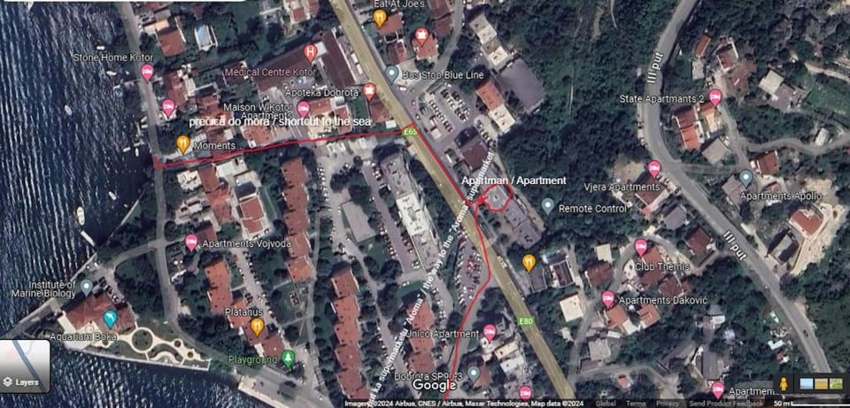 Lola - New, best located, elegant & super tidy Apartment in Dobrota