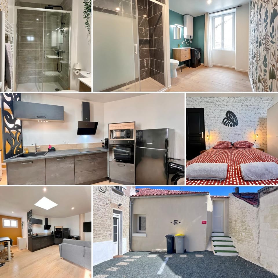 MAISON LA FEUILLERAIE N3-standingmaison-Wifi-proche centre ville-PROPERTY RENTAL NM House in Pays de la Loire
